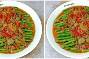 Resep tumis buncis daging, menu simpel yang enak dan nggak ngebosenin