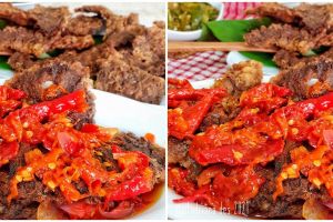 Resep balado daging crispy, enak, nggak alot, dan bumbu meresap