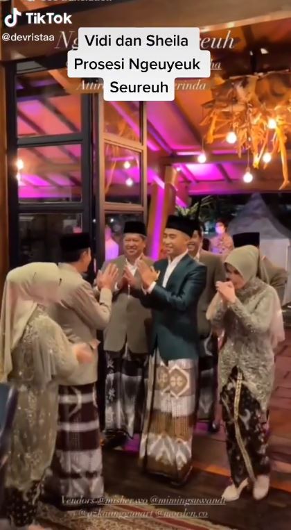 11 Momen Vidi Aldiano dan Sheila Dara jalani prosesi Ngeuyeuk Seureuh