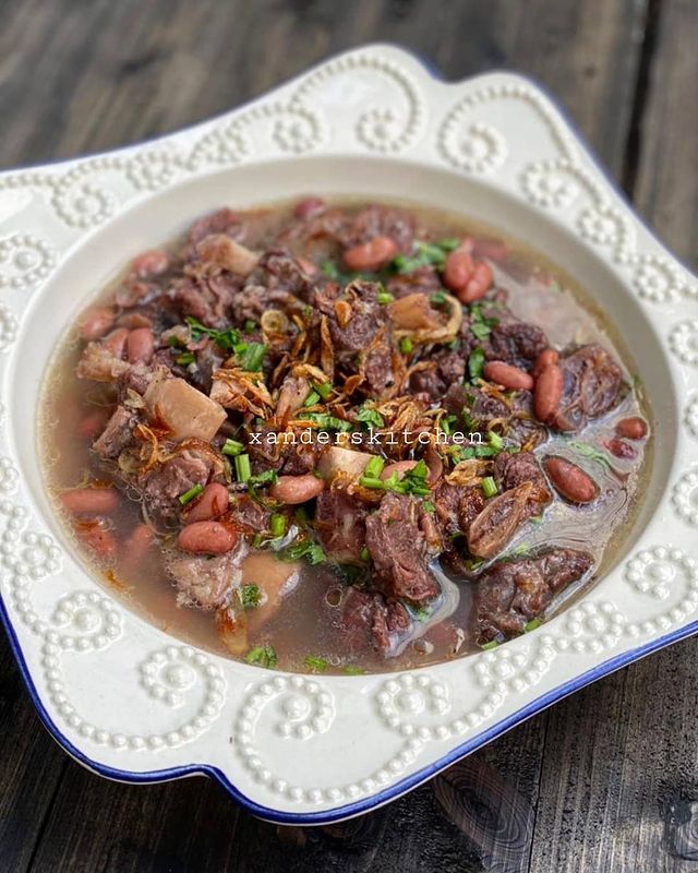 Resep brenebon sederhana, sop kacang merah peninggalan Belanda