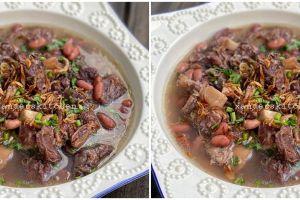 Resep brenebon sederhana, sop kacang merah peninggalan Belanda