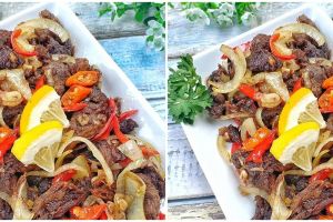 Resep daging sapi tumis bawang bombay, masakan simpel yang lezat