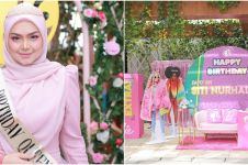 9 Potret dekorasi ultah Siti Nurhaliza ke-43, bertema Barbie