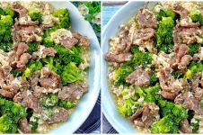 Resep brokoli cah daging sapi dan telur, menu sehat dan praktis