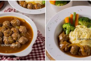 Resep semur bola daging kuah kental, enak, lembut, dan bikin nagih