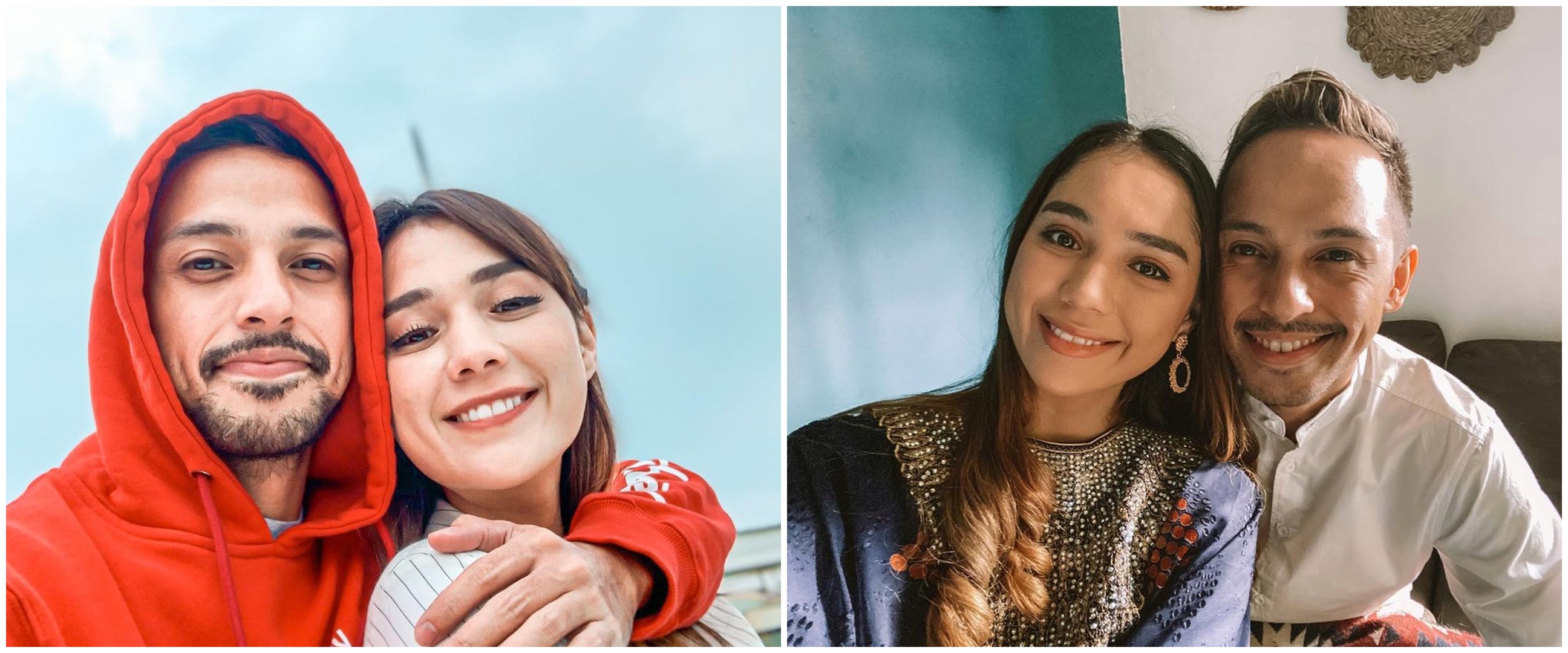 Beda usia 11 tahun, ini 11 momen mesra Lola 'Layangan Putus' dan suami