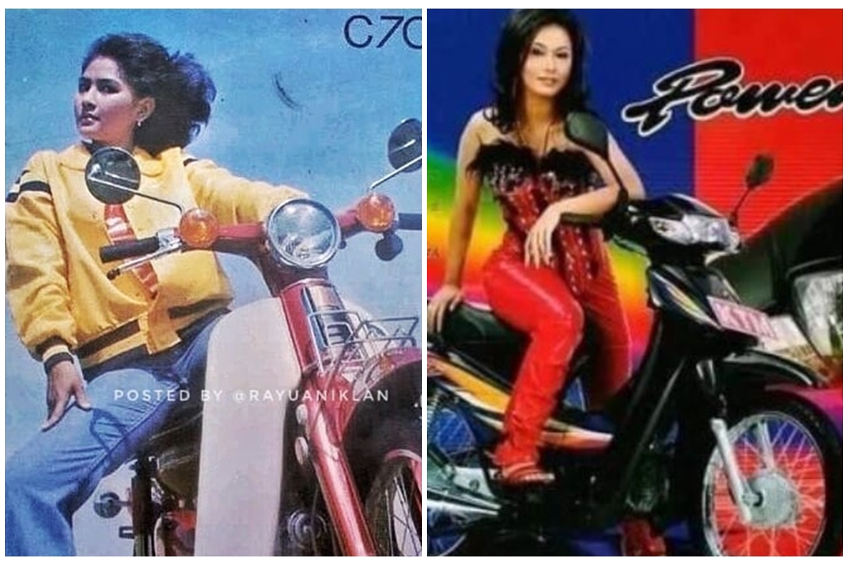 Potret jadul 12 seleb bintangi iklan motor, Inul dikira brand