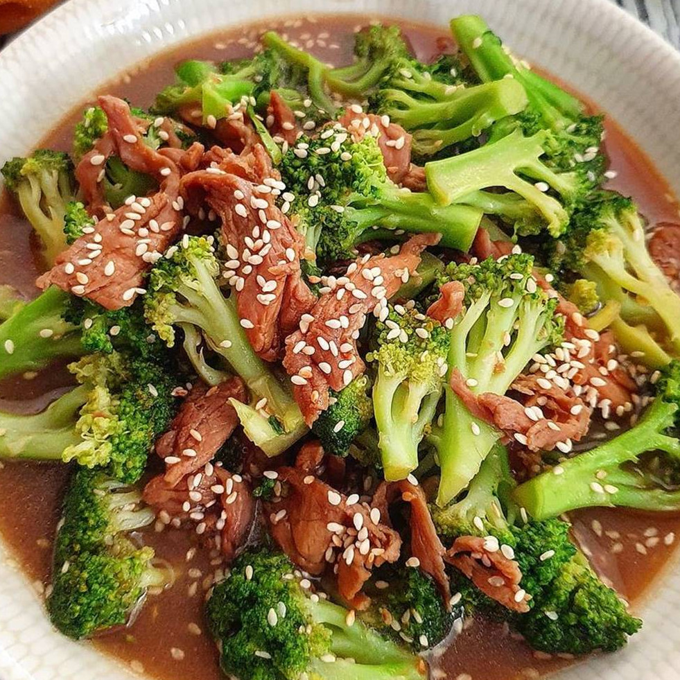 Resep brokoli beef teriyaki, makanan modern yang enak dan mudah dibuat