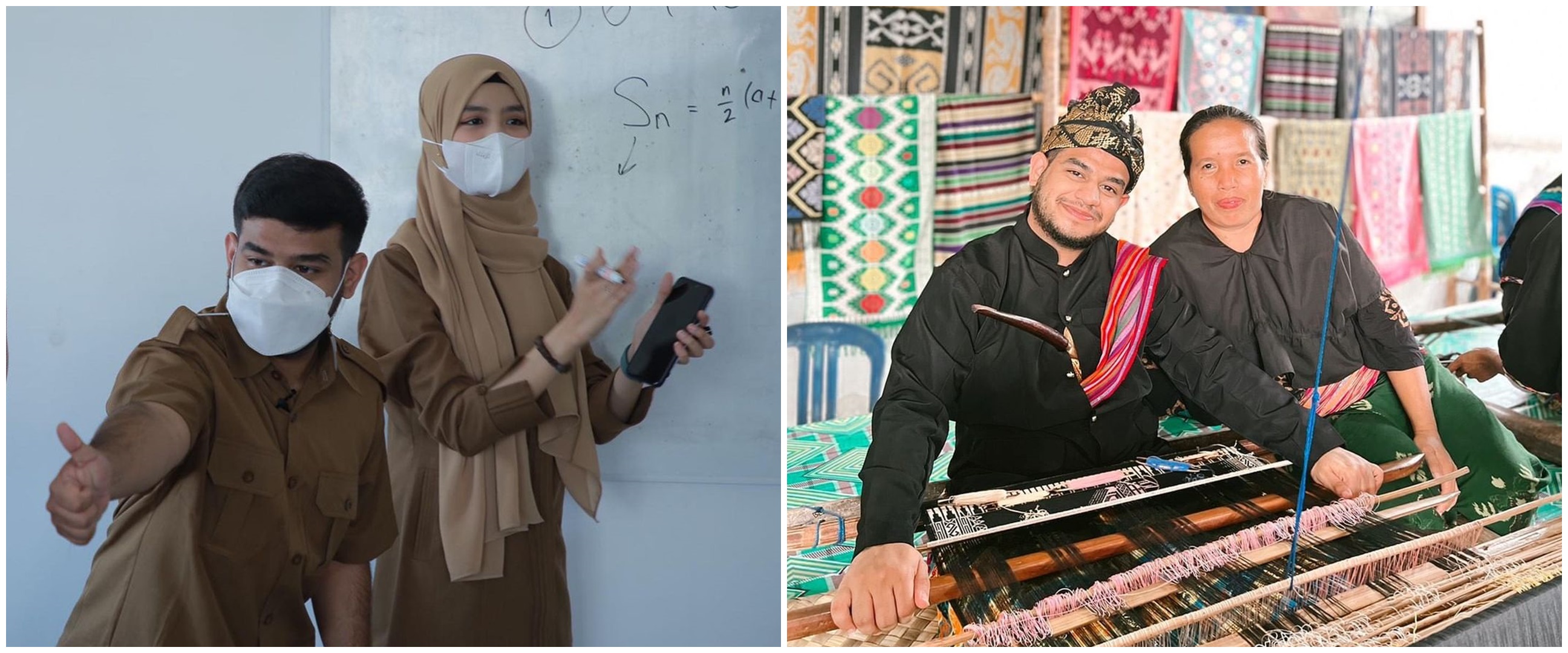 Biasa tampil kocak, begini 7 momen Fadil Jaidi jadi guru di Lombok