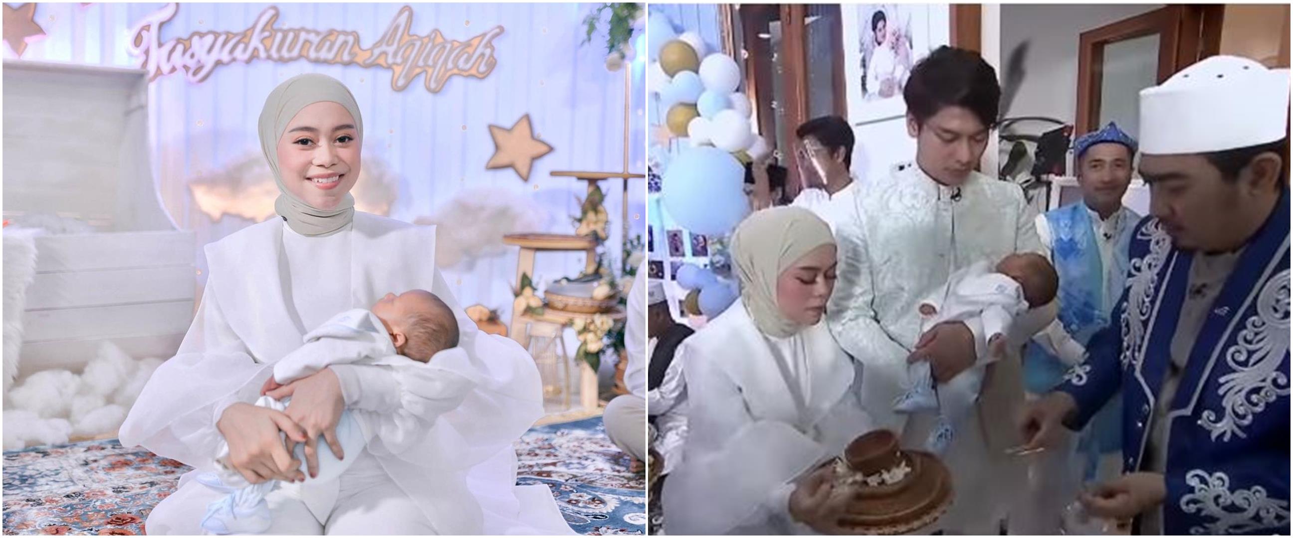 11 Momen akikah anak Lesty Kejora & Rizky Billar, berlangsung khidmat