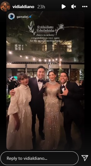 Gaya 9 seleb di pernikahan Vidi Aldiano, Mikha Tambayong curi atensi