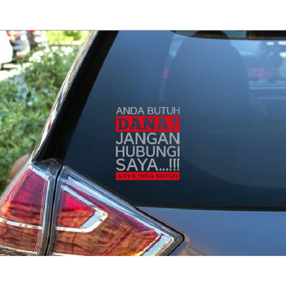 15 Tulisan nyeleneh di badan mobil, bikin auto senyum lebar