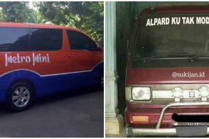 15 Tulisan nyeleneh di badan mobil, bikin auto senyum lebar