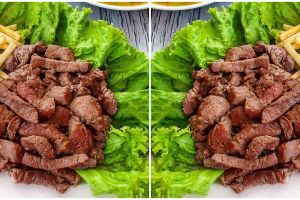 Resep original beef steak, dibuat hanya dengan dua langkah
