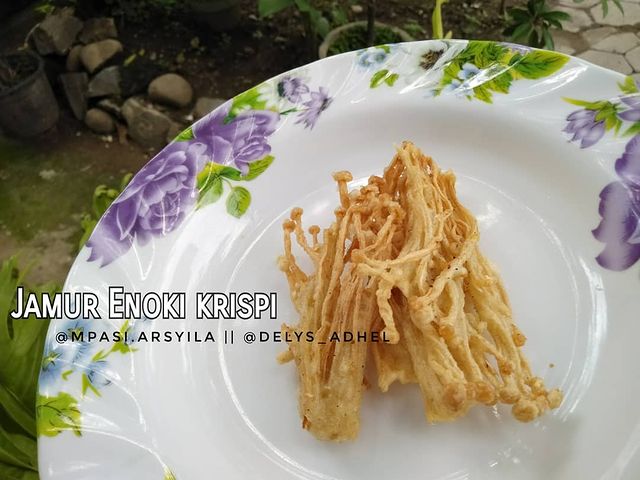 13 Resep olahan jamur enoki goreng, gurih, praktis, dan bikin nagih