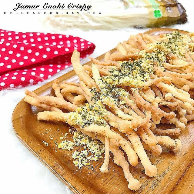 13 Resep olahan jamur enoki goreng, gurih, praktis, dan bikin nagih