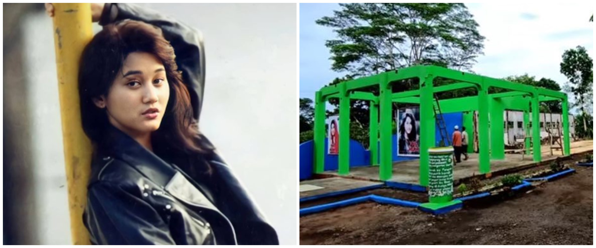 9 Potret makam Nike Ardilla usai 26 tahun, ada bangunan terbengkalai