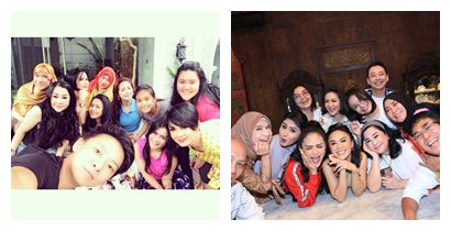 11 Gaya Yuni Shara ikut geng arisan Kepompong, konsisten bak ABG