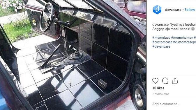 15 Modifikasi interior mobil ini bikin yang lihat geleng kepala