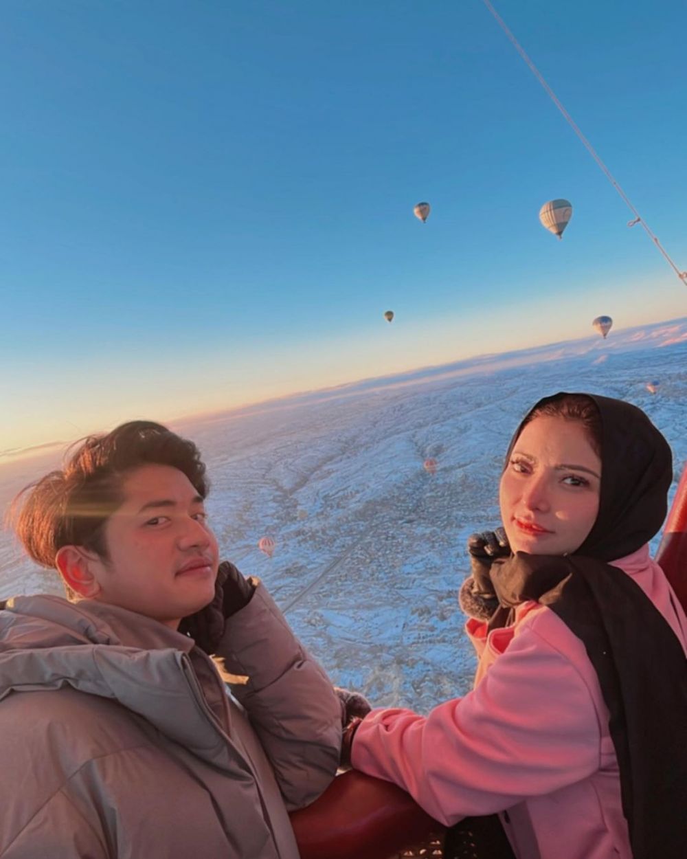 11 Momen romantis Ayu Aulia dan Zikri Daulay liburan ke Cappadocia