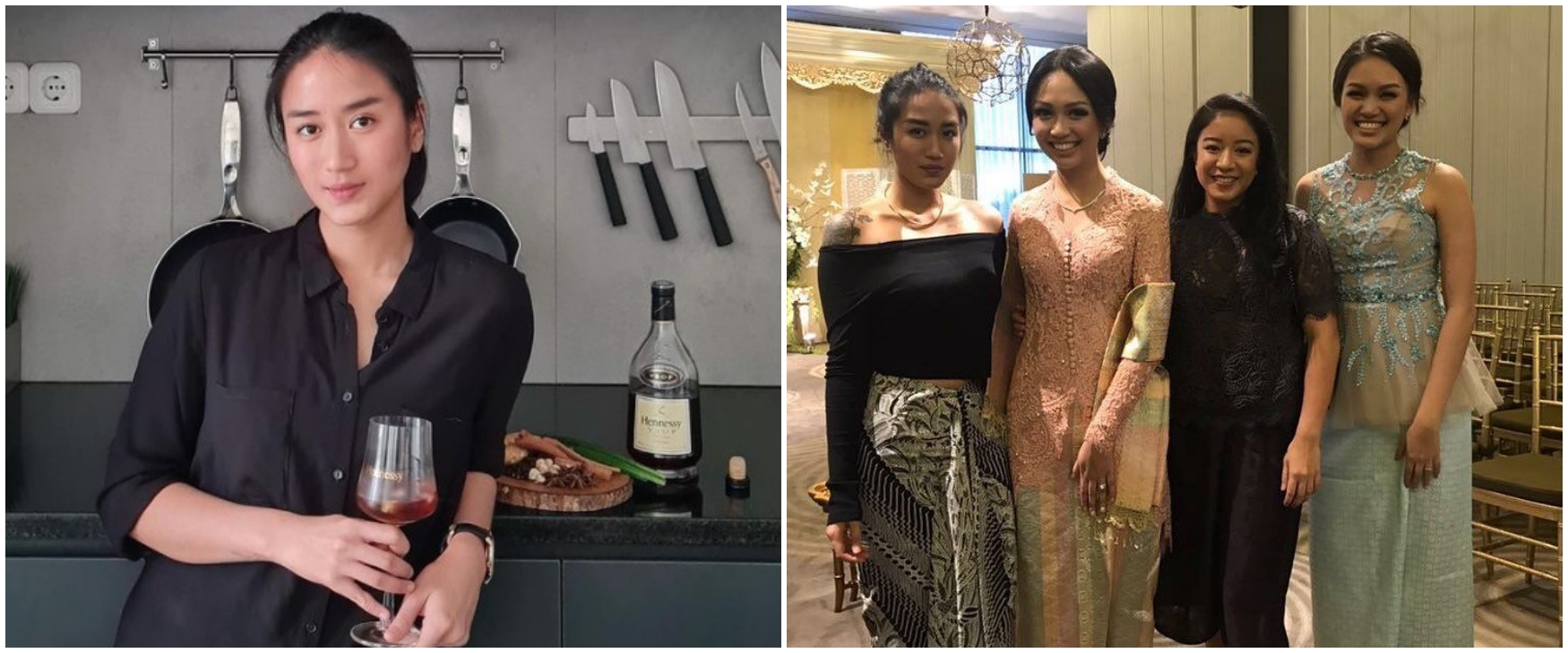 11 Pesona Chef Renatta saat kondangan, feminin dalam balutan kebaya