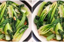 Resep tumis bokchoy bawang putih, masaknya cepat dan nikmat