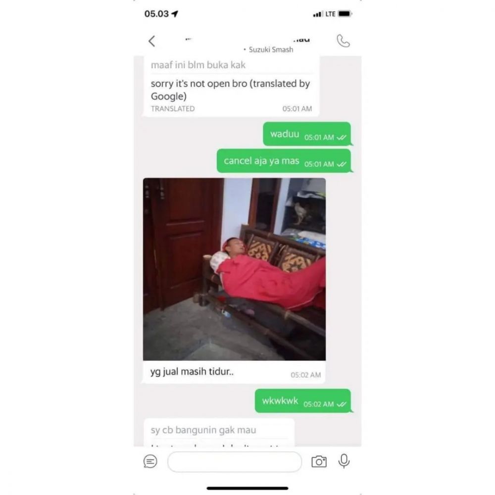 15 Chat lucu alasan driver ojek online cancel order ini kocak