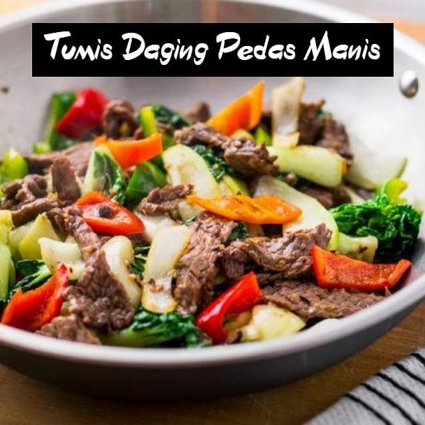 13 Resep aneka bumbu tumisan daging sapi, lezat dan bikin nagih