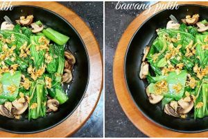 Resep tumis sawi pahit, enak, sehat, dan sederhana