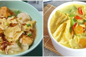 11 Cara membuat kembang tahu kuah, simpel, enak, dan bernutrisi