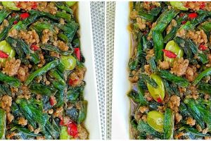 Resep tumis genjer oncom bumbu kencur, nikmat dan sederhana