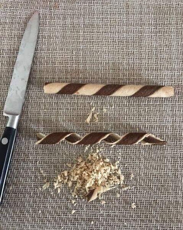 11 Potret lucu bikin karya dari makanan, kreatifnya nggak ada lawan