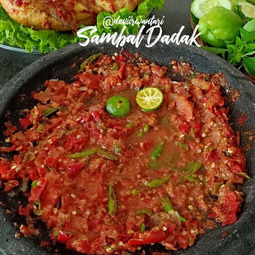 15 Resep sambal tomat, segar, pedas, dan bikin nagih