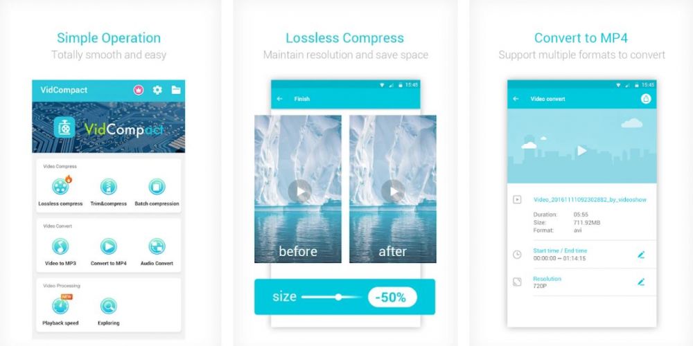 9 Aplikasi kompres video terbaik di Android, permudah saat kirim pesan
