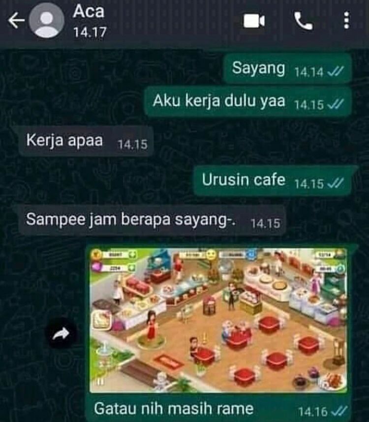 13 Chat lucu orang terlanjur dipuji, endingnya bikin kesal