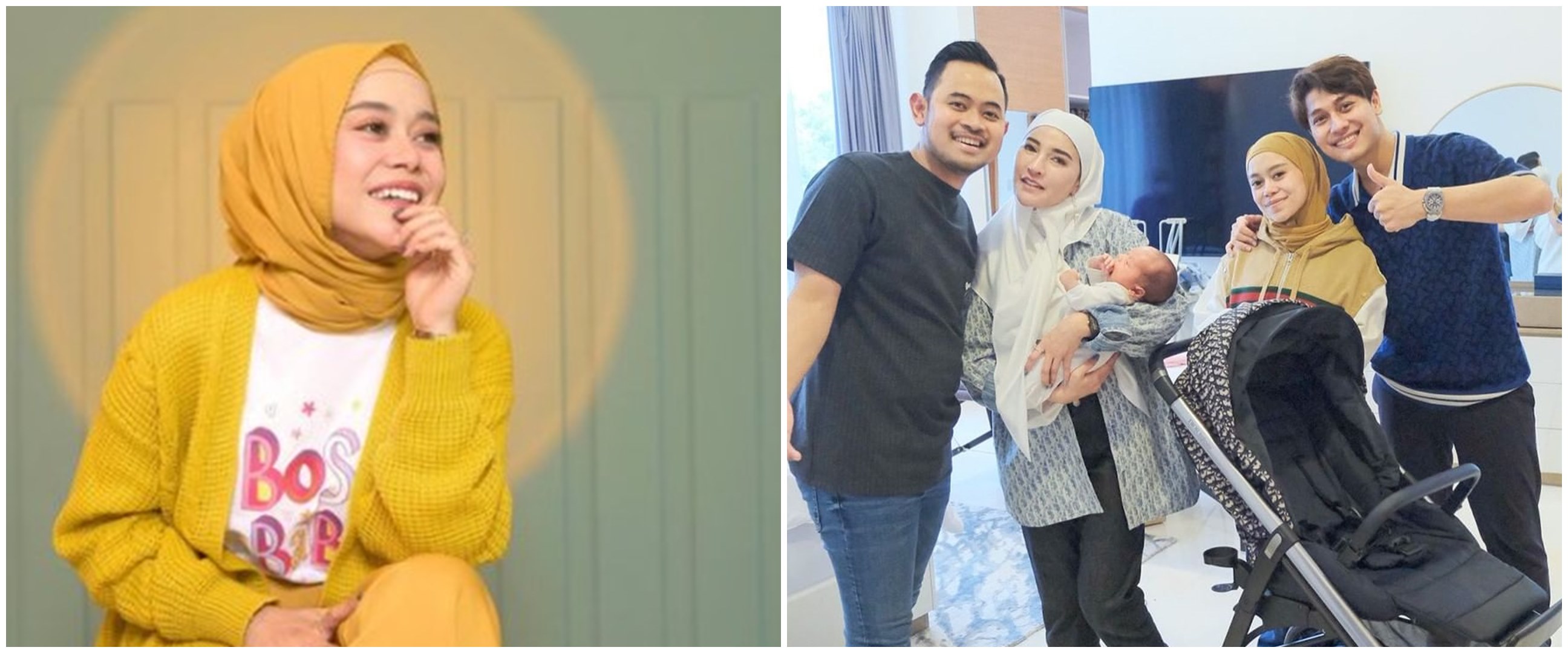 Anak Lesty dapat stroller dari Juragan99, harganya setara satu mobil