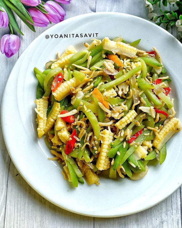 Resep tumis labu teri Medan, gurihnya bikin nambah nasi