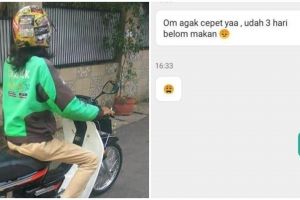 13 Alasan lucu pelanggan ojek online suruh driver agak cepat, kocak