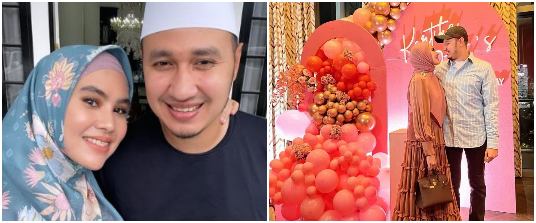 9 Momen perayaan ulang tahun Kartika Putri, pose jari bikin salfok