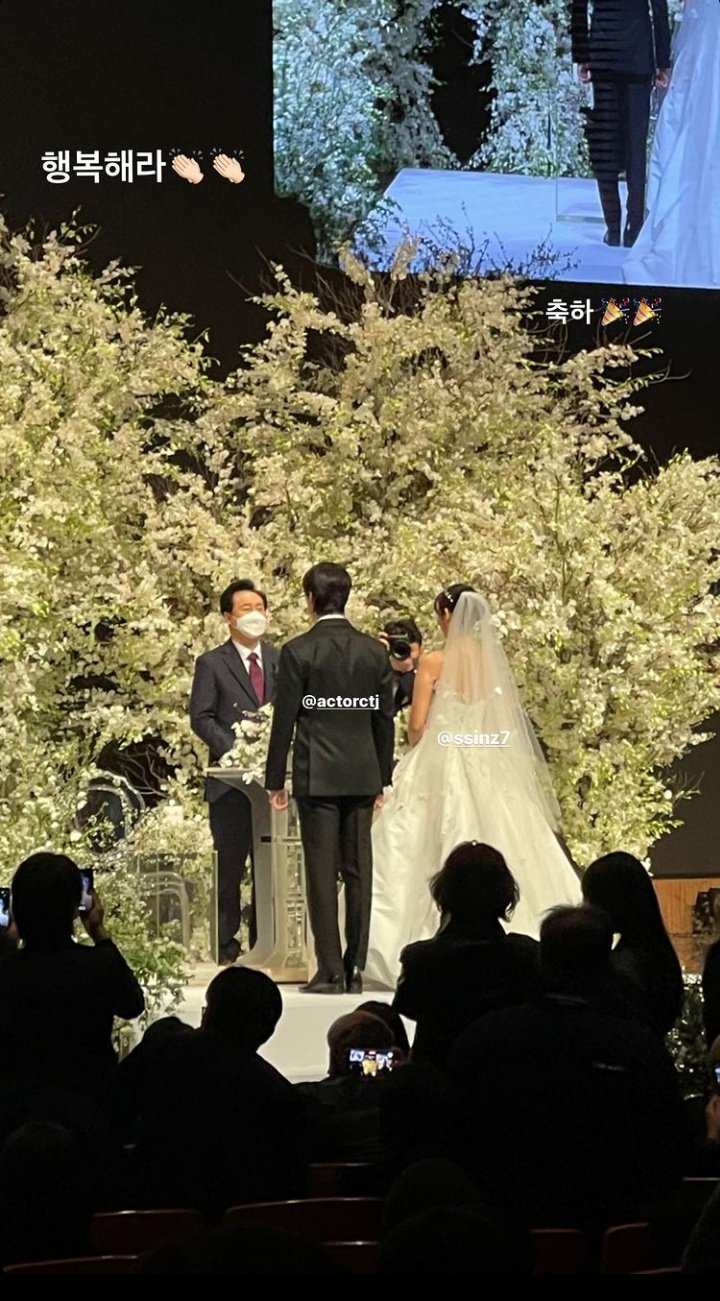 11 Momen pernikahan Park Shin-hye dan Choi Tae-joon, penuh haru