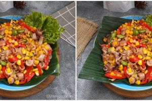 Resep tumis jagung cumi asin, sajian nikmat bikin tambah nasi