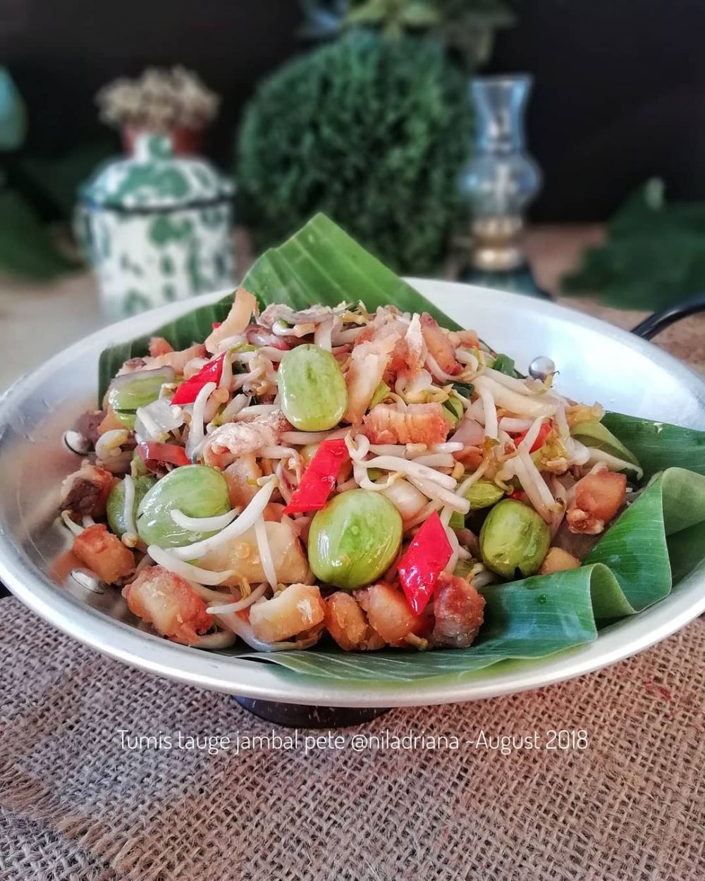 Resep tumis tauge jambal pete, kombinasi komplet menggugah selera