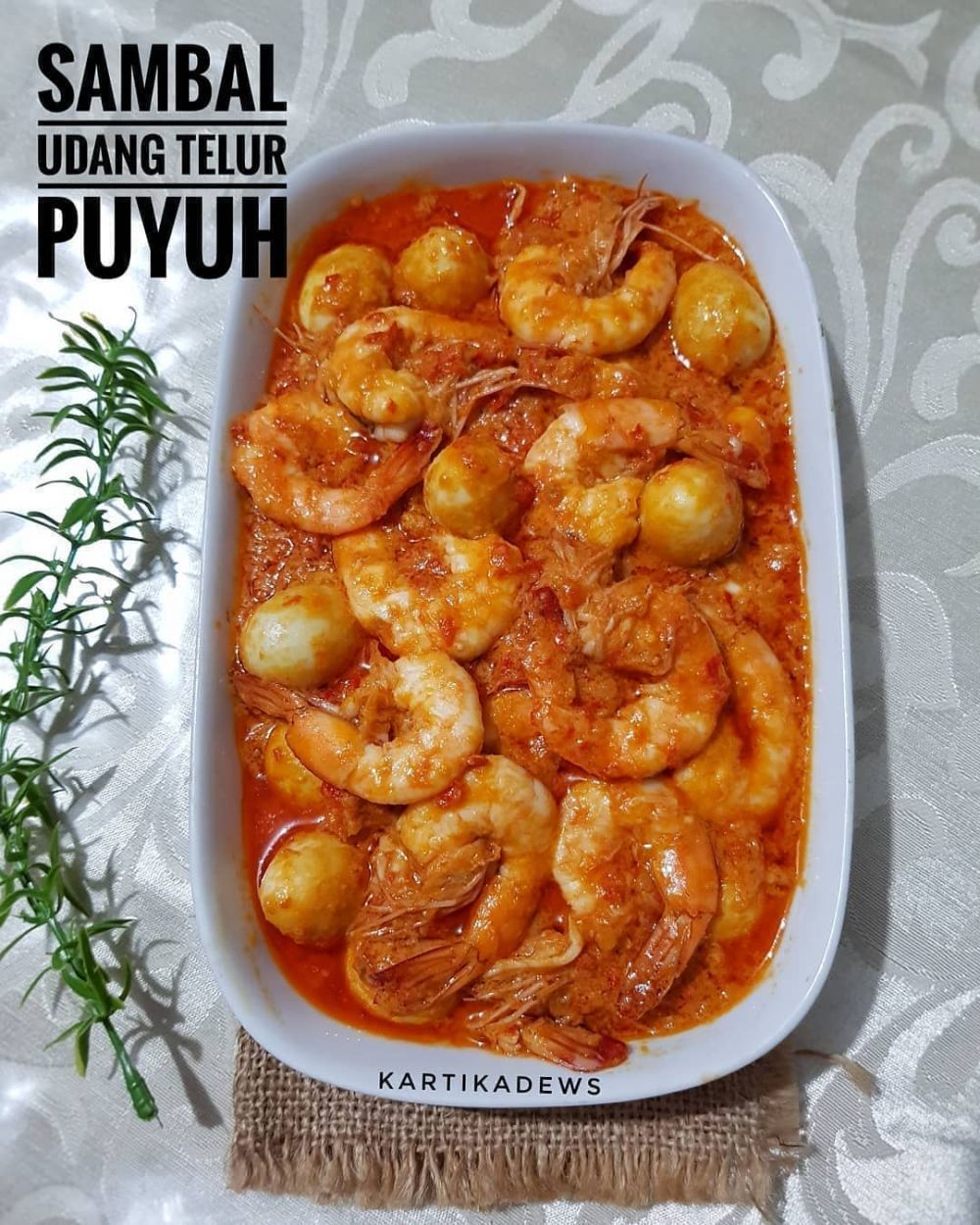 11 Cara membuat sambal udang, mudah dan pedasnya menggugah selera