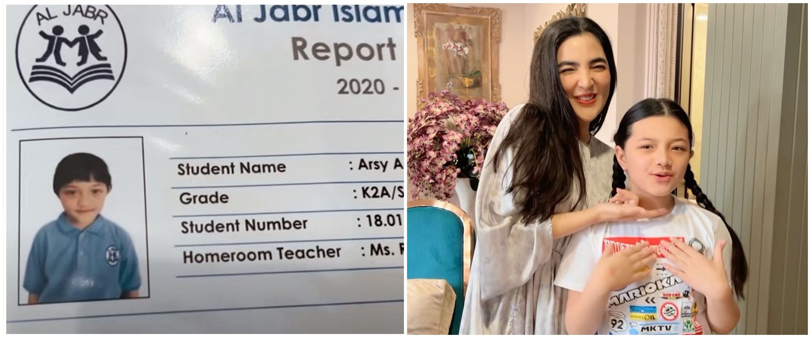 Potret nilai rapor 7 seleb, matematika Arsy bikin Ashanty kaget