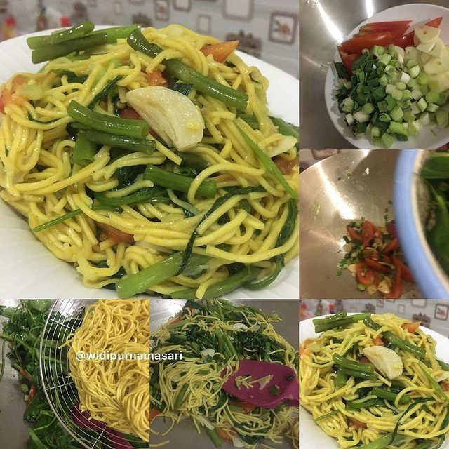 Cara membuat kreasi mi kangkung Instagram Cara membuat kreasi mi kangkung Instagram