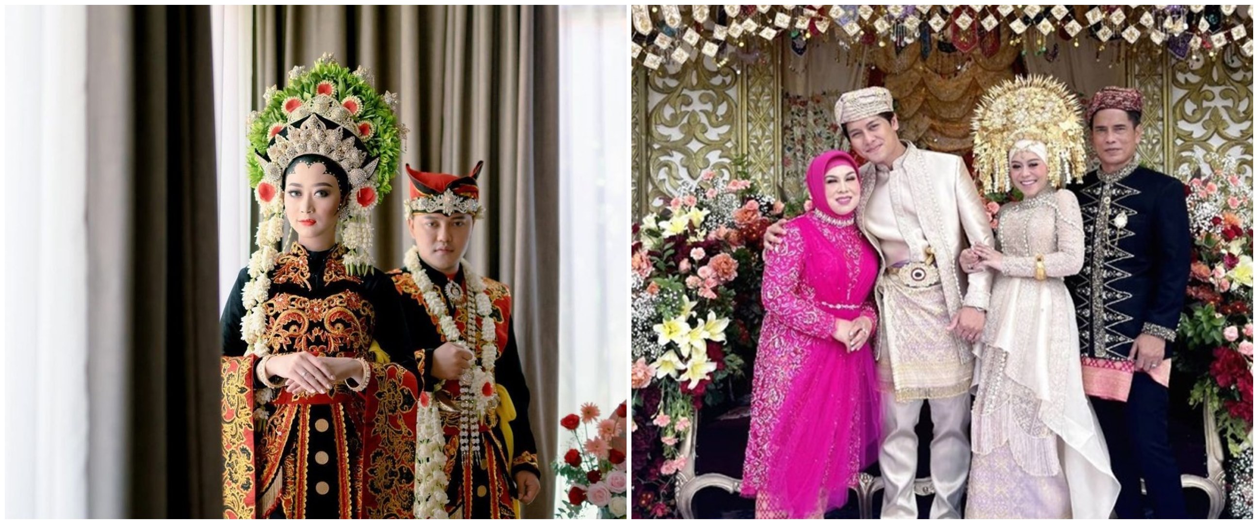 Momen ngunduh mantu 7 penyanyi, Vidi Aldiano pakai helikopter