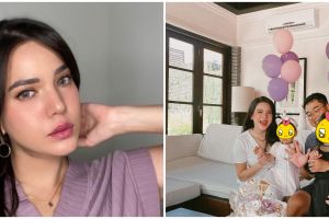 Bertema Red Velvet, ini 9 momen Alice Norin rayakan ulang tahun anak