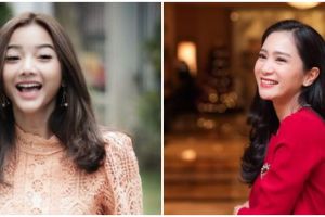 Gaya 11 pesinetron belanja ke pasar, Bunga Zainal pakai sarung tangan