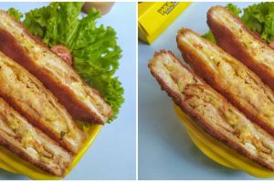 Resep roti kroket goreng isi steak ayam, enak dan praktis