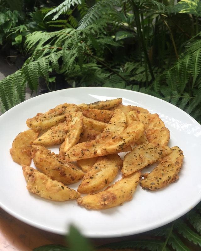 Resep potato wedges, simpel, lezat ala kafe